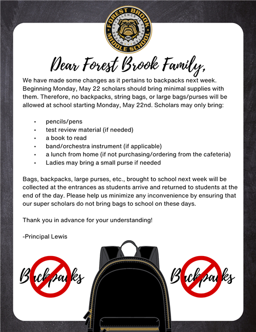 Backpack Newsletter